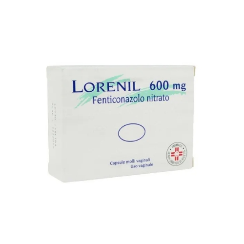 Lorenil 600 Mg Capsule Molli Vaginali 1 Capsula