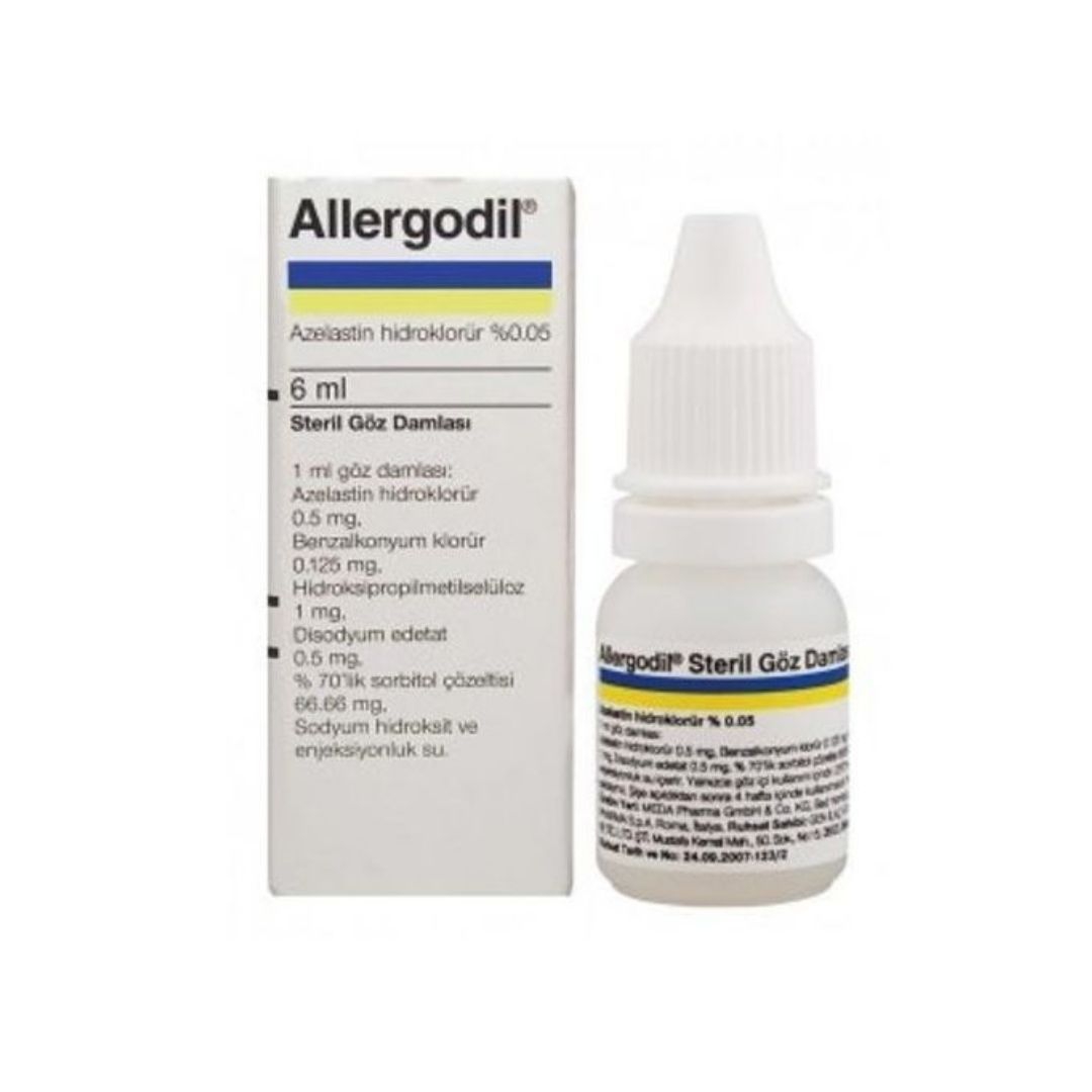 Allergodil 0,5 Mg/Ml Collirio Soluzione 1 Flacone Da 6 Ml