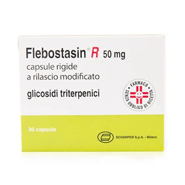 Flebostasin R 50 Mg Capsule Rigide A Rilascio Modificato 30 Capsule