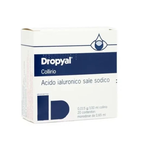 Dropyal 0,65 Ml Collirio, Soluzione 20 Contenitori Monodose
