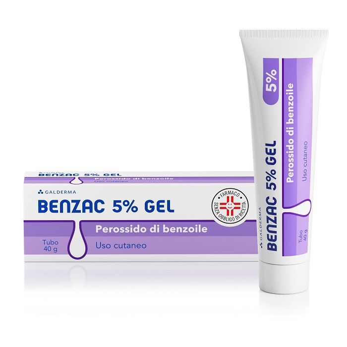 Benzac 5% Gel Tubo 40 G