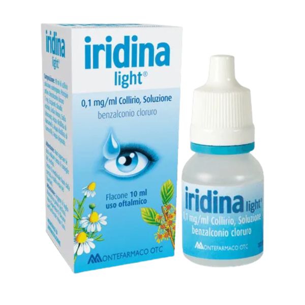 Iridina Light 0,1 Mg/Ml Collirio, Soluzione 1 Flacone 10 Ml