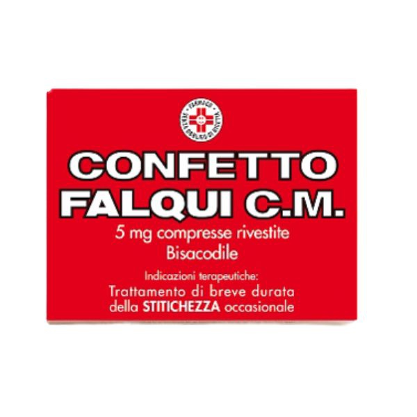 Confetto Falqui Cm 5 Mg Compresse Rivestite 20 Compresse