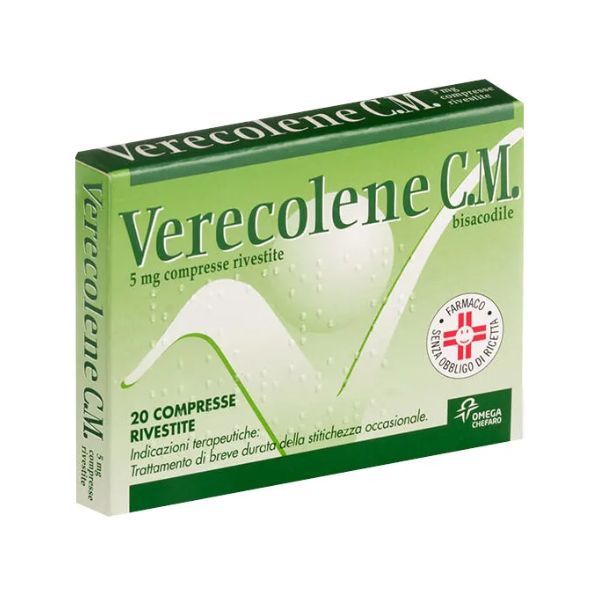 Verecolene Cm 5 Mg Compresse Rivestite 20 Compresse