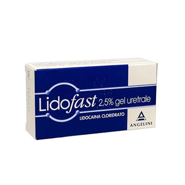 Lidofast 2,5% Gel Uretrale Tubo 15 G