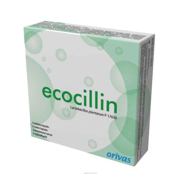 Ecocillin 100.000.000 Ufc Capsule Molli Vaginali 6 Capsule