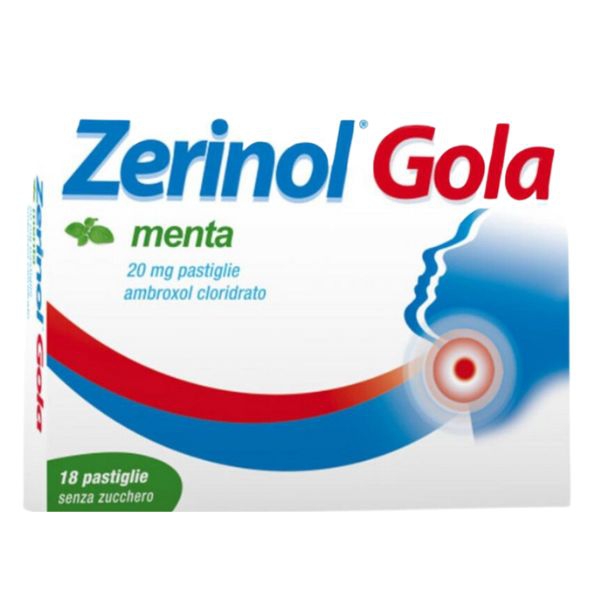 Zerinol Gola Menta 20 Mg Pastiglie 18 Pastiglie In Blister Pp Alu