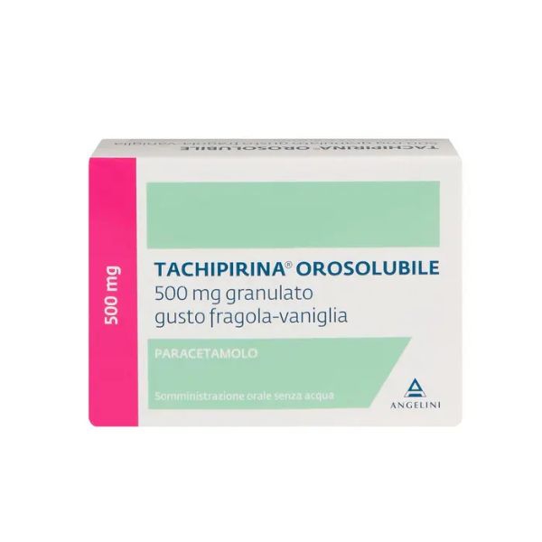 Tachipirina Orosol 500 Mg Granulato Gusto Fragola E Vaniglia 12 Bustine In Al