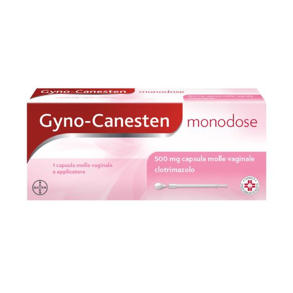 Gynocanesten Mono 500 Mg Capsula Molle Vaginale 1 Capsula In Blister Pvc Pvdc Pvc