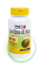 Long Life Linea Benessere dell'Organismo Integratore Lecitina di Soia 60 Perle