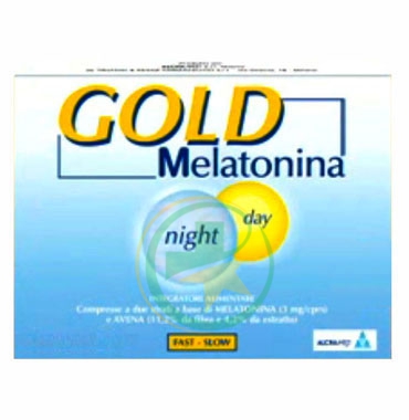 Alcka-Med Linea Melatonina Gold Integratore Alimentare 60 Compresse