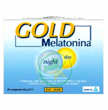 Alcka-Med Linea Melatonina Gold Integratore Alimentare 20 Compresse