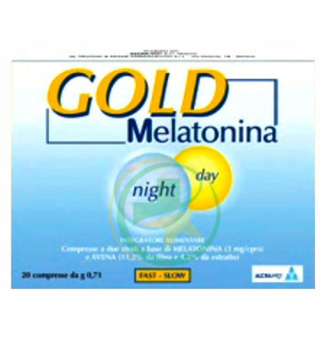 Alcka-Med Linea Melatonina Gold Integratore Alimentare 20 Compresse