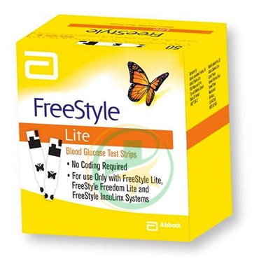 Abbott Diabetes Care Linea Controllo Glicemia Freestyle Lite 25 Strisce Reattive