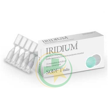 Sooft Italia Linea Salute degli Occhi Iridium Collirio Protettivo 15 Flaconcini