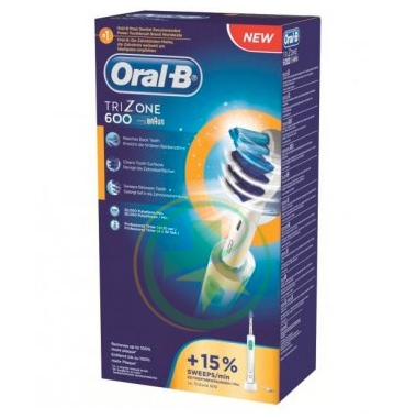 Oral-B Linea Igiene Dentale Quotidiana TriZone 600 Spazzolino Elettrico