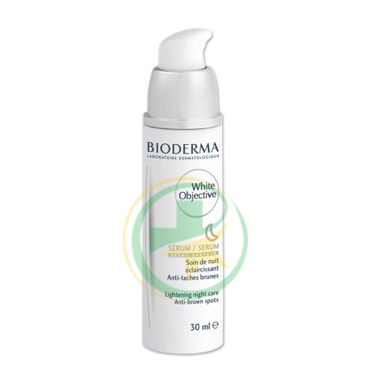Bioderma Linea White Objective Serum Siero Notte Trattamento Macchie Scure 30 ml