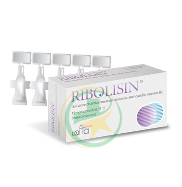 Sooft Italia Linea Salute degli Occhi Ribolisin Collirio 15 Flaconcini 0,35 ml