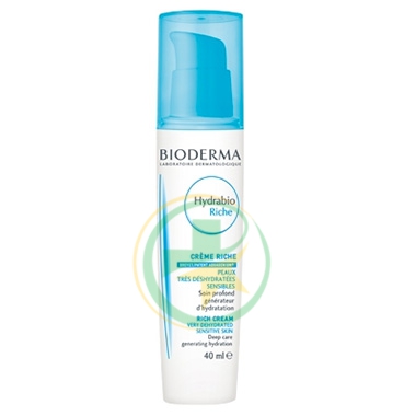 Bioderma Linea Hydrabio Riche Trattamento Idratante Crema Pelli Sensibili 40 ml