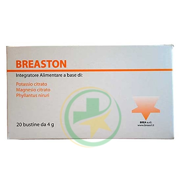 Brea srl Linea Apparato Urinario Breaston Integratore Alimentare 20 Buste