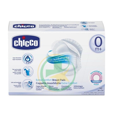 Chicco Coppette Assorbilatte 60 Pezzi