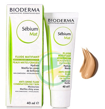 Bioderma Linea Sebium Mat Opacizzante Colorato Pelli Miste e Grasse 40 ml