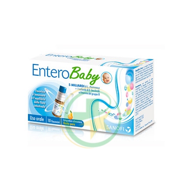 Sanofi Aventis Linea Intestino Sano Enterobaby Integratore Fermenti 10 Flaconcin