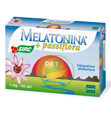 Sofar Melatonina Diet Integratore  Sonno e Relax 60 Compresse