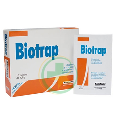 Aesculapius Linea Intestino Sano Biotrap Integratore Alimentare 10 Buste