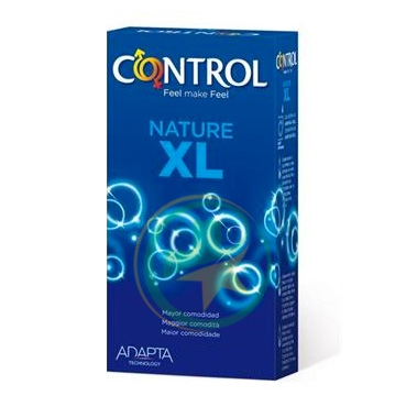 Control Linea Contraccezione Protezione 6 Profilattici Adapta XL Extra Lungo