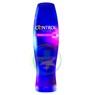 Control Linea Piacere in Coppia Sensual Massage Sensitive Gel Lubrificante 150ml