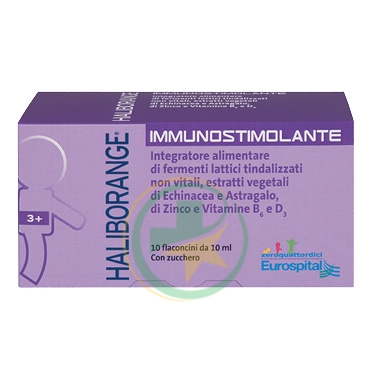 Eurospital Linea Difese Immunitario Haliborange Immunostimolante 10 Flaconcini