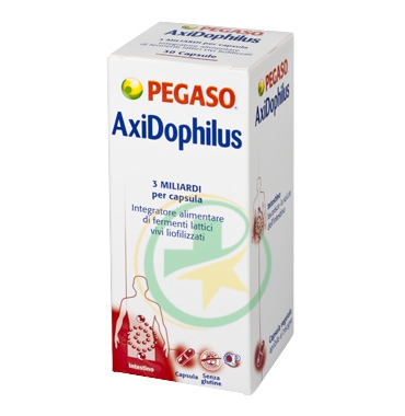 Pegaso Linea Intestino Sano AxiDophilus Integratore Alimentare 60 Capsule