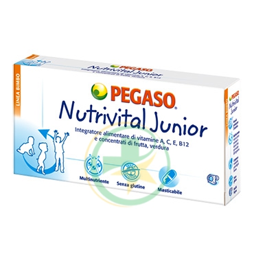 Pegaso Linea Energia Nutrivital Junior Integratore 30 Compresse Masticabili
