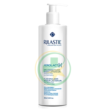 Rilastil Linea Xerolact Pelle Xerotica Emulsione Fluida Sodio Lattato 250 ml