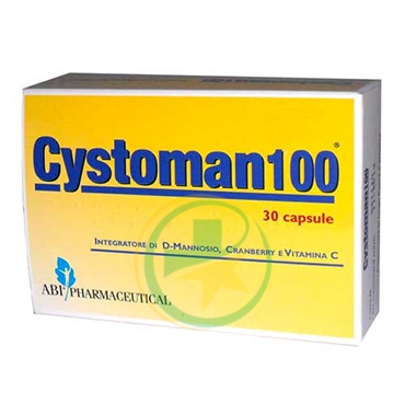 Cystoman 100 Integratore per L'Apparato Urinario 30 Capsule