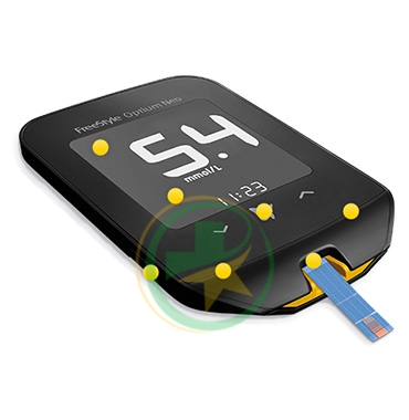 Abbott Diabetes Care Linea Controllo Glicemia Optium Neo Misuratore Glicemia