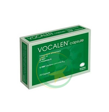 Scharper Linea Vitamine Minerali Vocalen Integratore Alimentare 20 Capsule