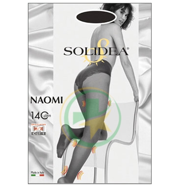 Solidea Linea Preventiva Naomi Collant 140 Den Compressione Graduata 2-M Bronze