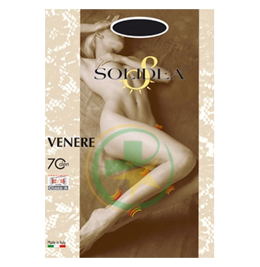 Solidea Linea Preventiva Venere Collant 70 Denari Graduato 1-S Nero