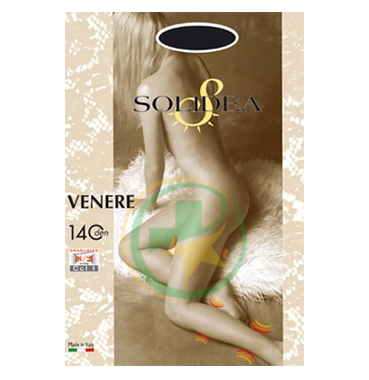 Solidea Linea Preventiva Venere Collant 140 Denari Graduato 4-XL Nero