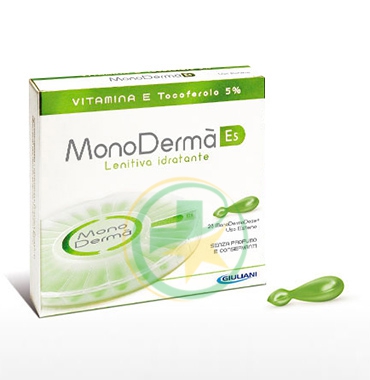 MonoDerm Vitamine E5 Trattamento Gel Lenitivo Anti-Ossidante 30 cps vegetali