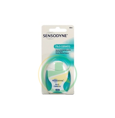 Sensodyne Linea Igiene Dentale Quotidiana Filo Interdentale Cerato Menta Fresca