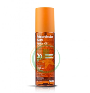 ISDIN Linea Solare SPF30 Fotoprotector Active Oil Protezione Alta 200 ml