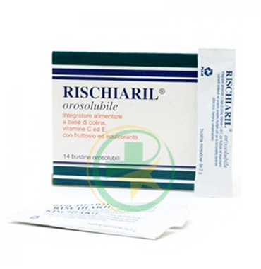 RISCHIARIL Integratore a base di Colina,Vitamina C Vitamina E 14 buste