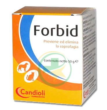 Candioli Linea Animali Domestici Forbid Cani e Gatti Coprofagia Polvere 50 g