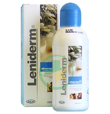 ICF Farmaceutici Linea Animali Domestici Leniderm Shampoo Cani e Gatti 250 ml