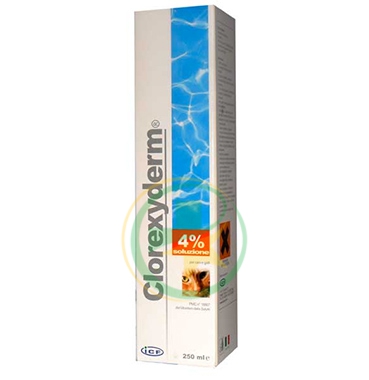 ICF Farmaceutici Linea Animali Domestici Clorexyderm4 Soluzione Cani Gatti 100ml