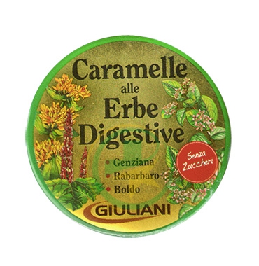 Giuliani Linea Digestione Sana Caramelle Digestive alle Erbe senza Zucchero 60 g