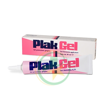 Polifarma Linea Igiene Dentale Plak Gel 0,20 con Beccuccio Applicatore 30 ml